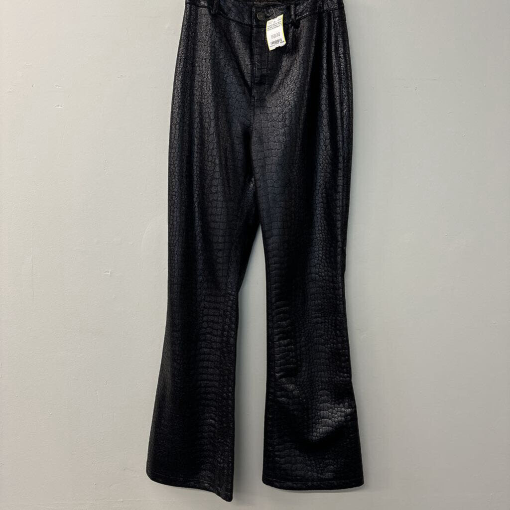 Motel Metallic Snake Print Pants Small