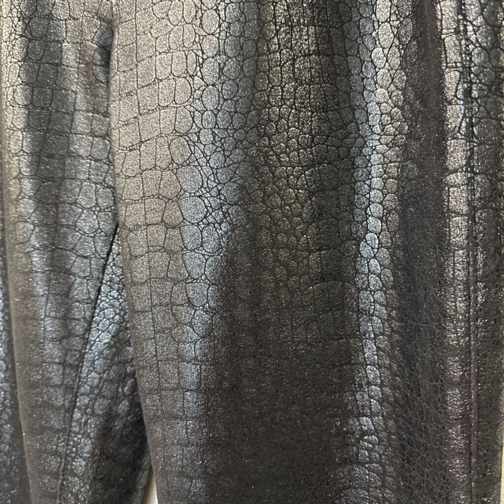 Motel Metallic Snake Print Pants Small