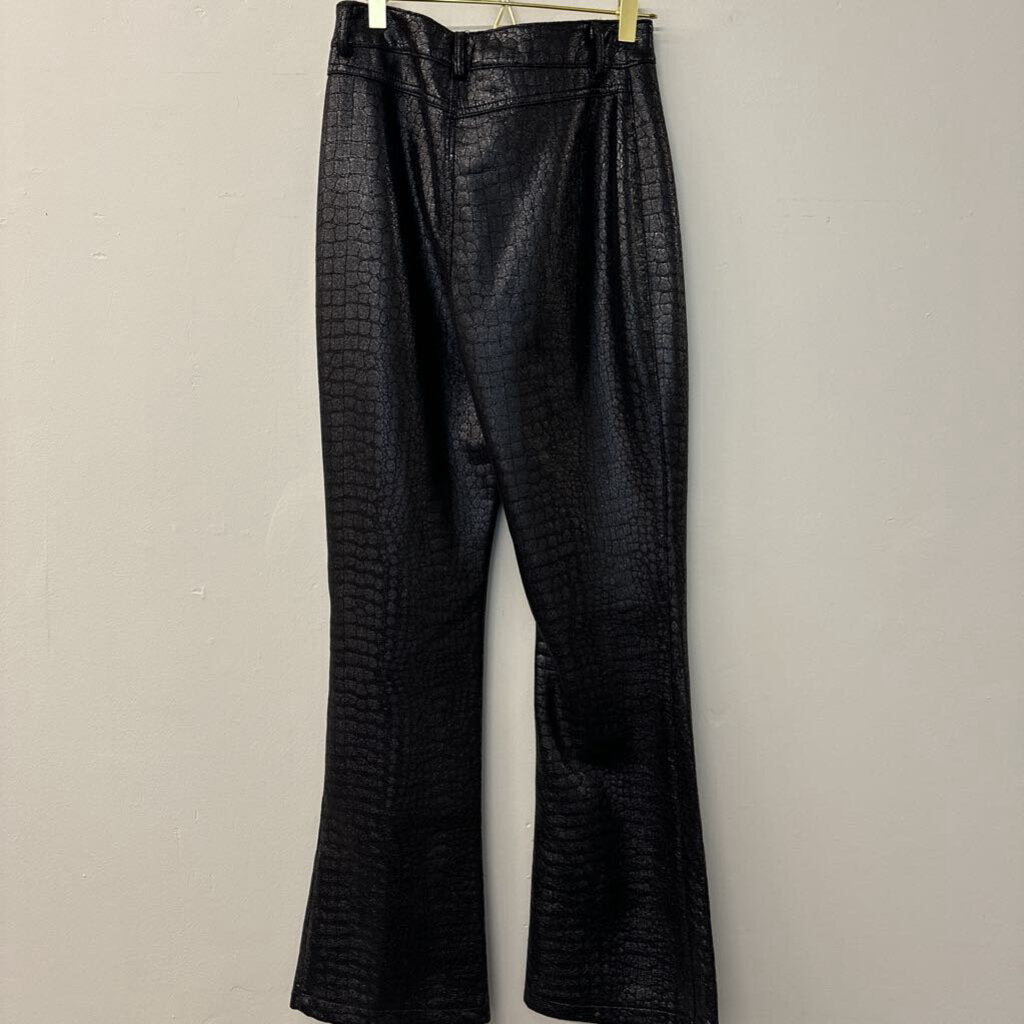 Motel Metallic Snake Print Pants Small