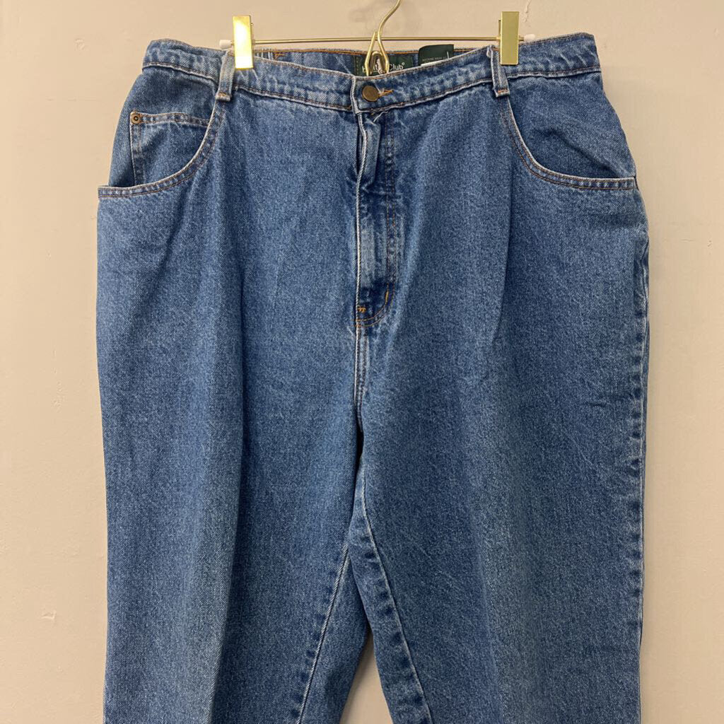 Vintage Hunt Club Medium Wash Straight Leg Jeans 20W