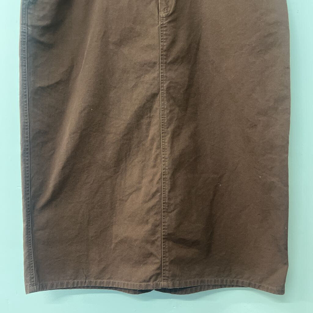 Duck Head Brown Denim Midi Skirt 18