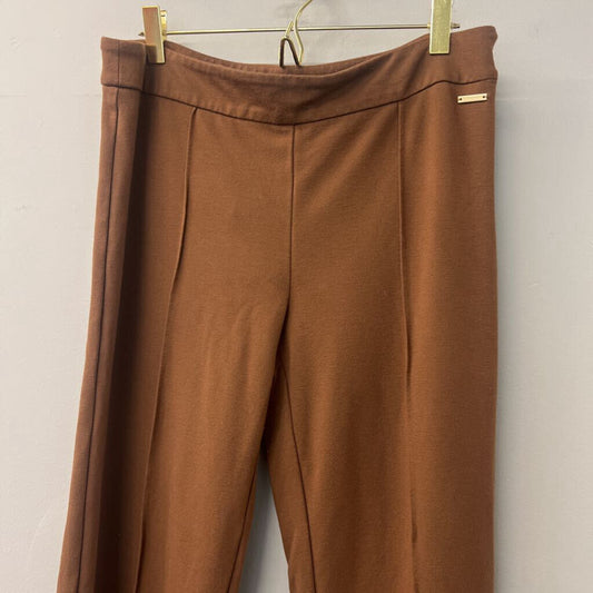 Tahari Brown Straight Leg Pants 8