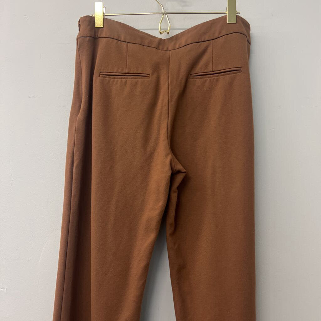 Tahari Brown Straight Leg Pants 8