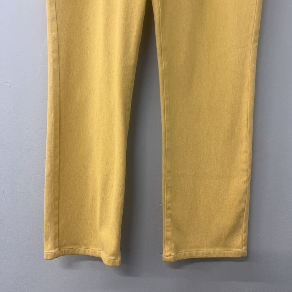 Coldwater Creek Yellow Pull On Pants 12P