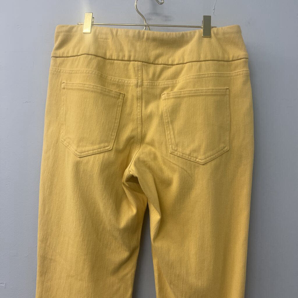 Coldwater Creek Yellow Pull On Pants 12P