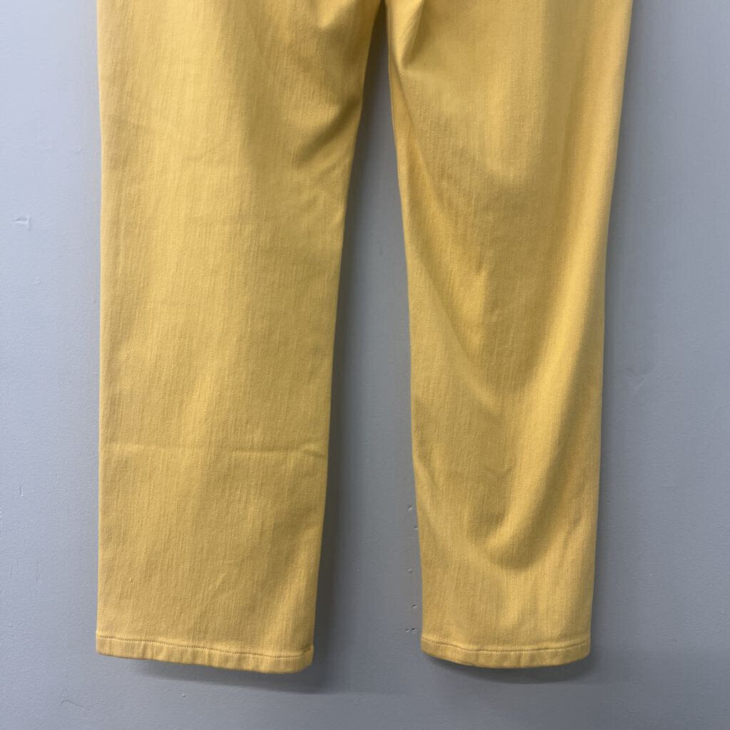 Coldwater Creek Yellow Pull On Pants 12P