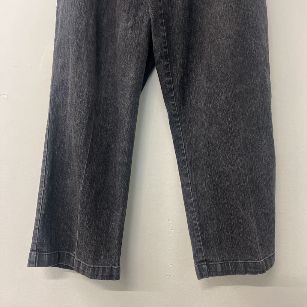 Vintage Alfred Dunner Black Pull On Pants 12