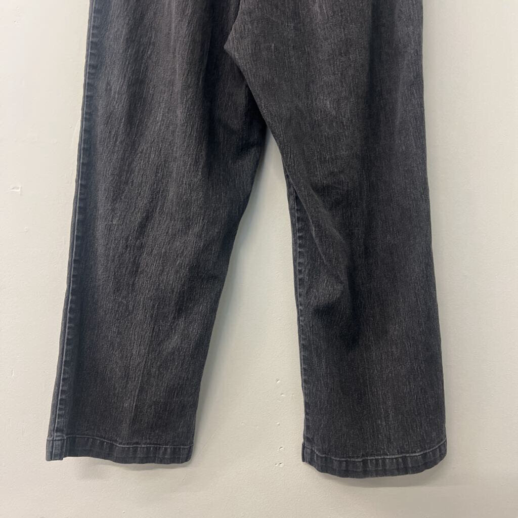 Vintage Alfred Dunner Black Pull On Pants 12