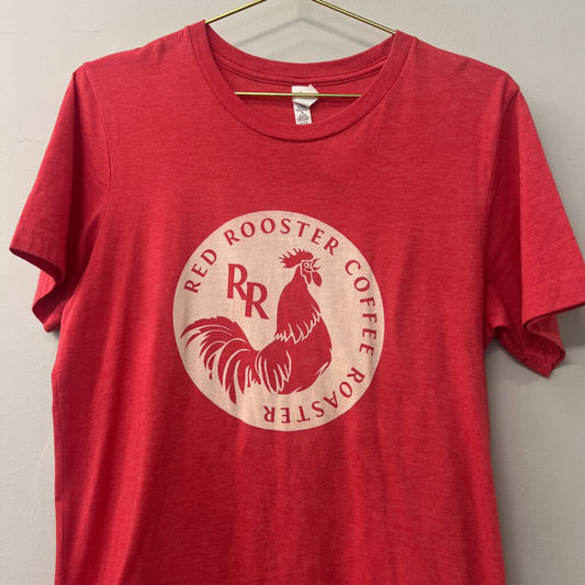 Canvas Red 'Red Rooster Coffee' Graphic Tee Medium