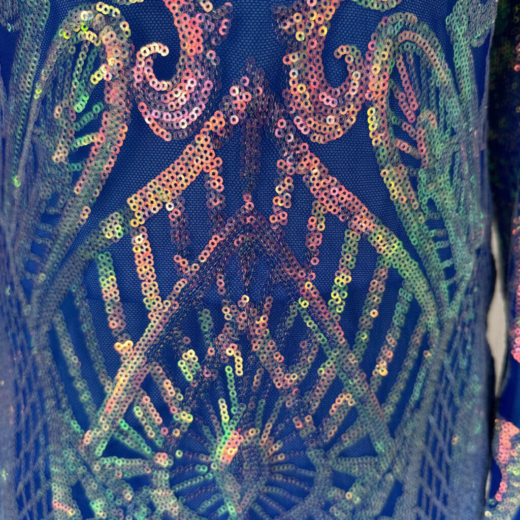Long Sleeve Sequin Mini Dress Large newdsalem Long Sleeve Sequin Mini Dress Large newdsalem