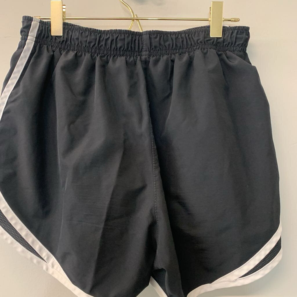 Nike Black/ White Athletic Shorts Medium