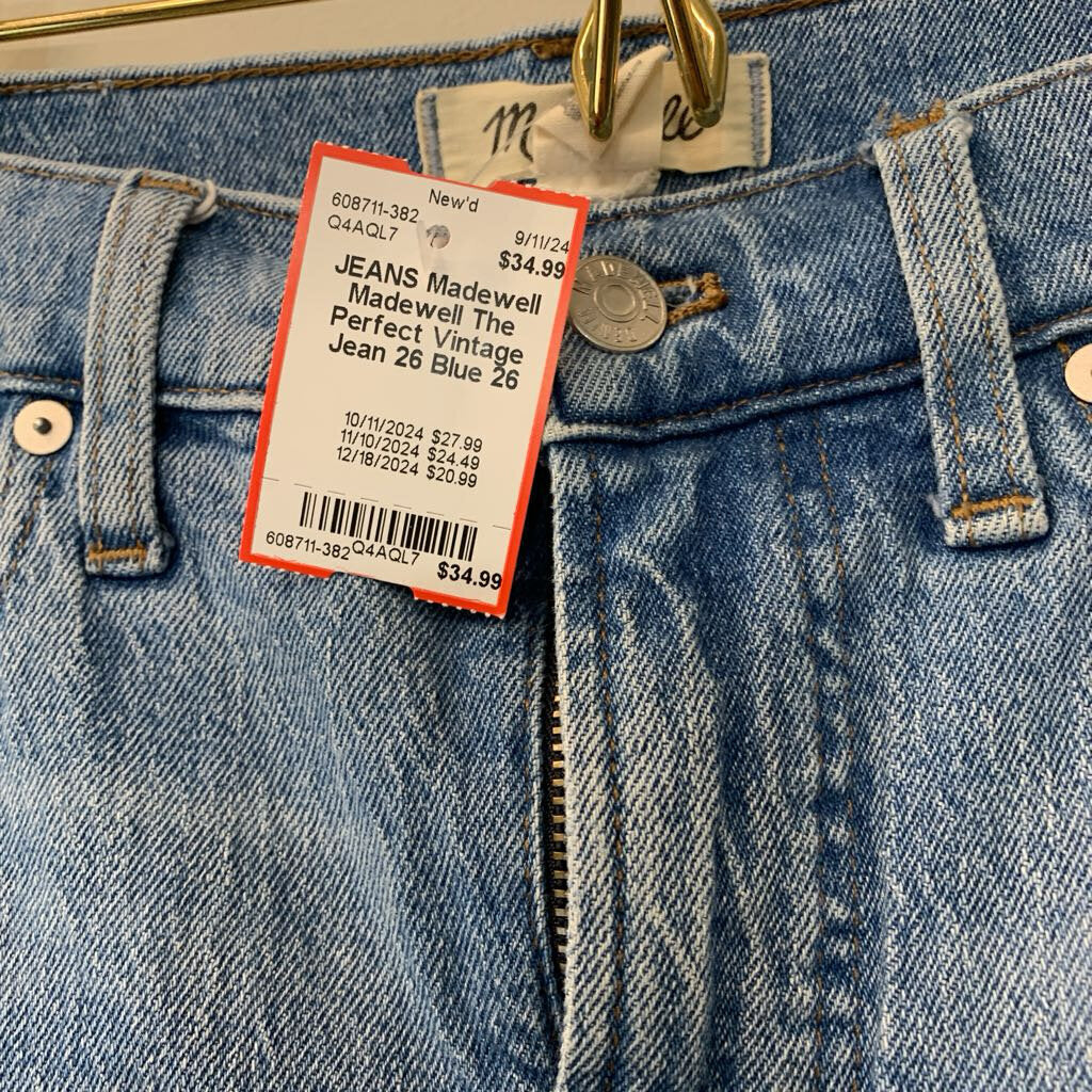 Madewell The Perfect Vintage Jean 26