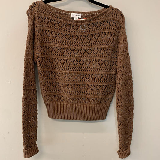 Brown Knit Sweater Extra Extra Small