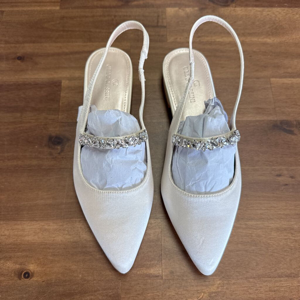 Oleg Cassini Ivory Anita23 Shoes 6