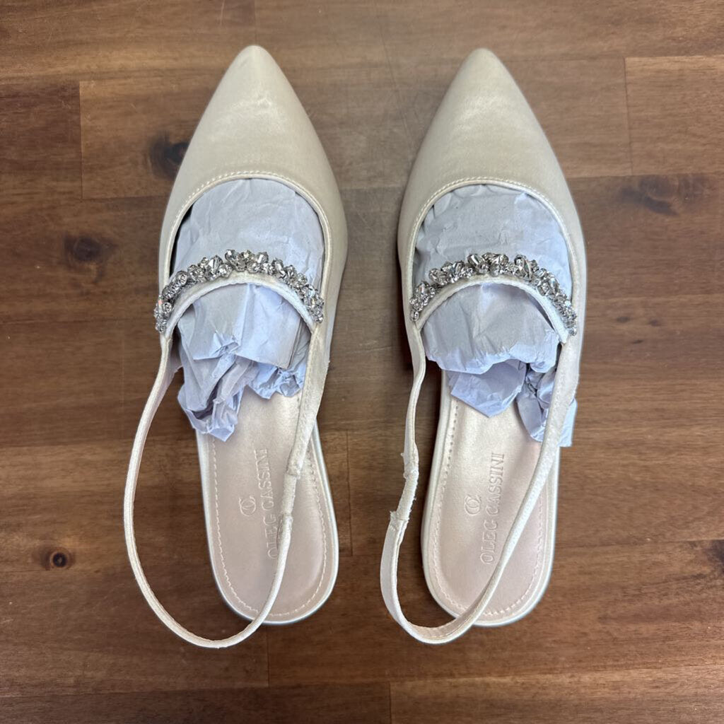 Oleg Cassini Ivory Anita23 Shoes 6