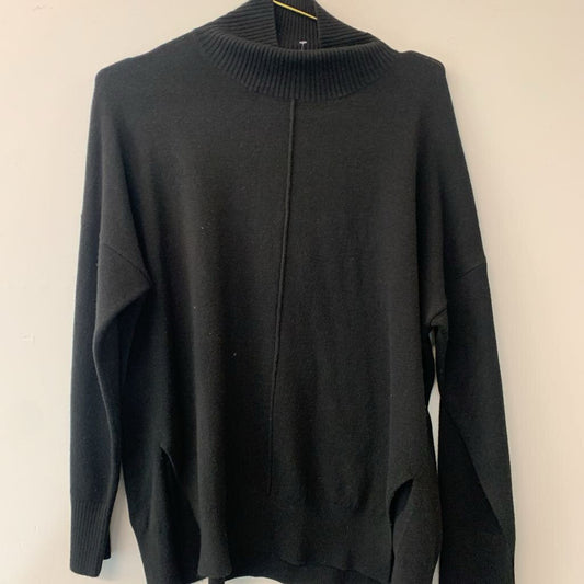 French Connection Black Turtleneck Sweater Small