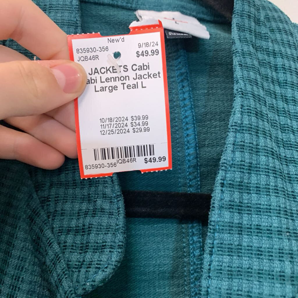 Cabi Lennon Jacket Large