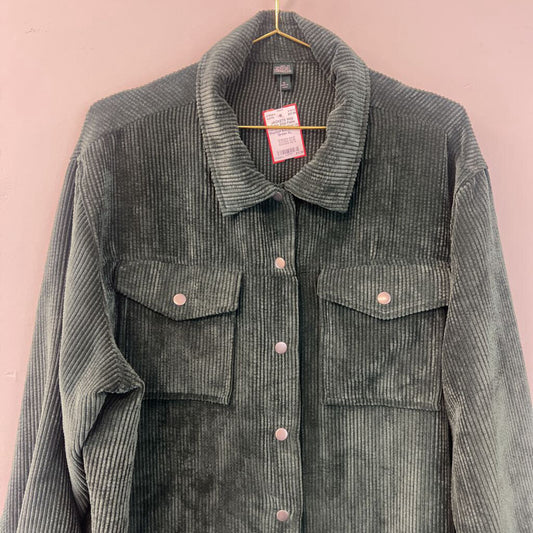 Wild Fable Corduroy Button Up Shacket Extra Large