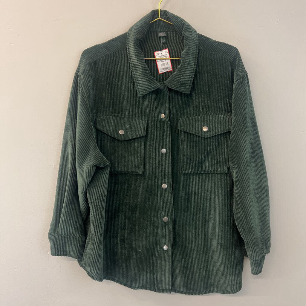 Wild Fable Corduroy Button Up Shacket Extra Large