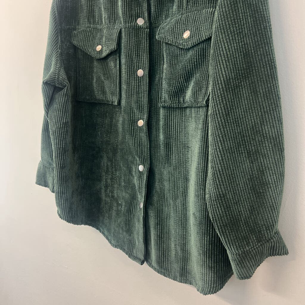 Wild Fable Corduroy Button Up Shacket Extra Large