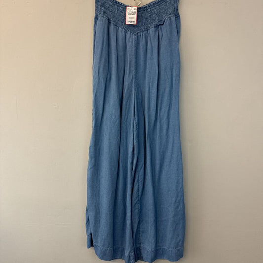 Joie Elastic Waistband Chambray Pants Medium