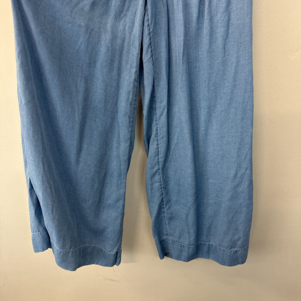 Joie Elastic Waistband Chambray Pants Medium