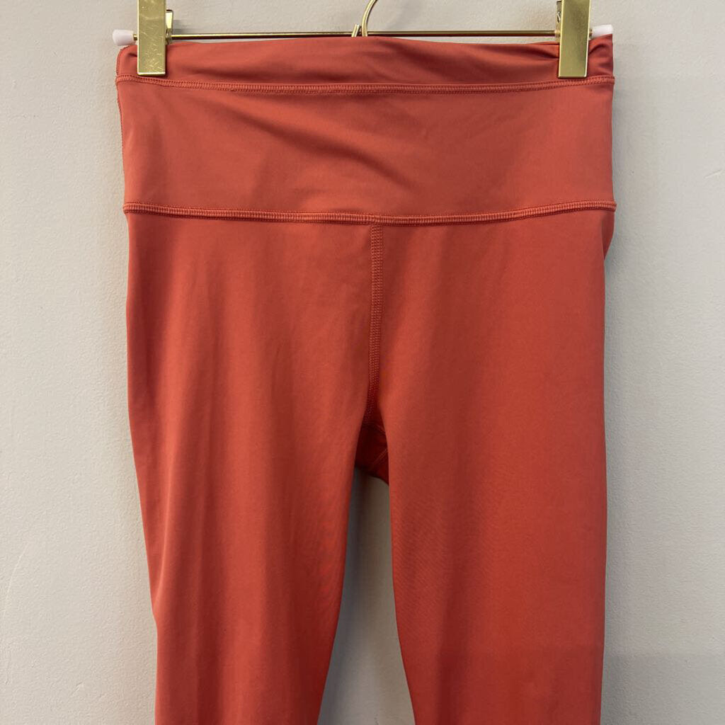 Athleta Orange Cropped Athletic Leggings Extra Small