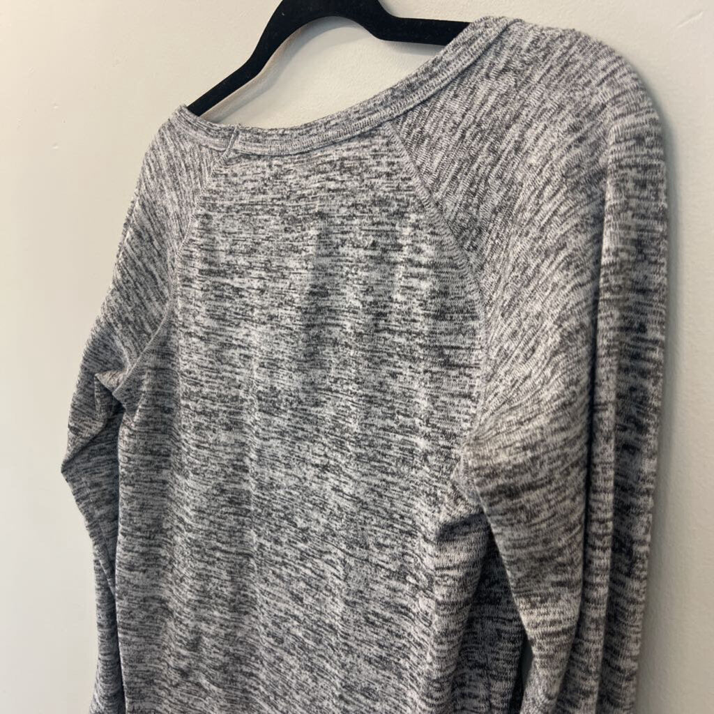 Athleta Grey Long Sleeve Athletic Top Small