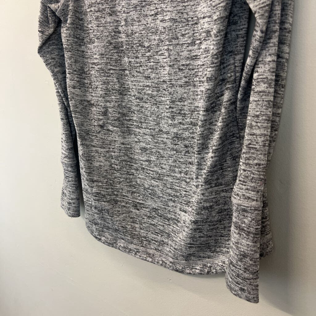 Athleta Grey Long Sleeve Athletic Top Small