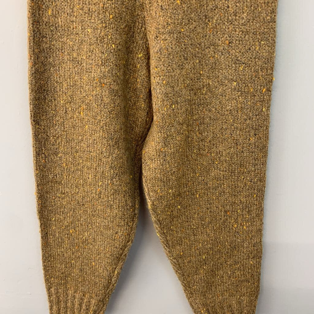 Zara Brown Knit Sweater Pants Medium