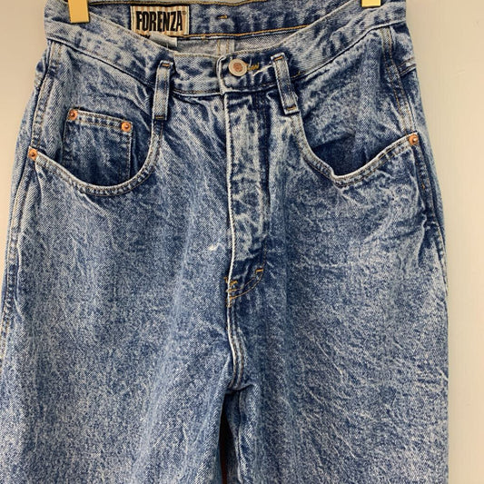 Forenza Acid Wash Straight Leg Jeans 8