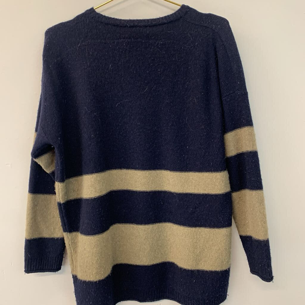 Rosso35 Striped Cashmere Sweater 44