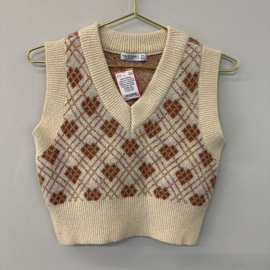 Arizona Jeans Co. Diamond Pattern Sweater Vest Extra Small