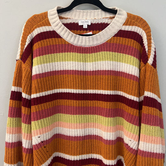 True Craft Horizontal Striped Sweater Extra Large