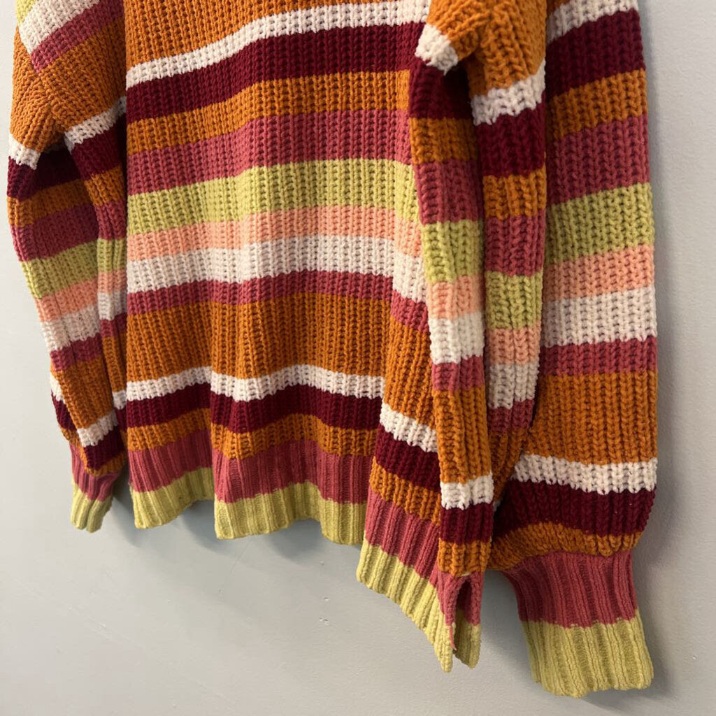 True Craft Horizontal Striped Sweater Extra Large