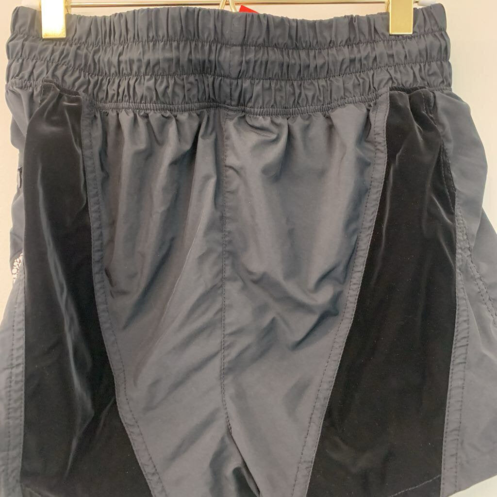 FP Movement Black Velvet Detail Athletic Shorts Small