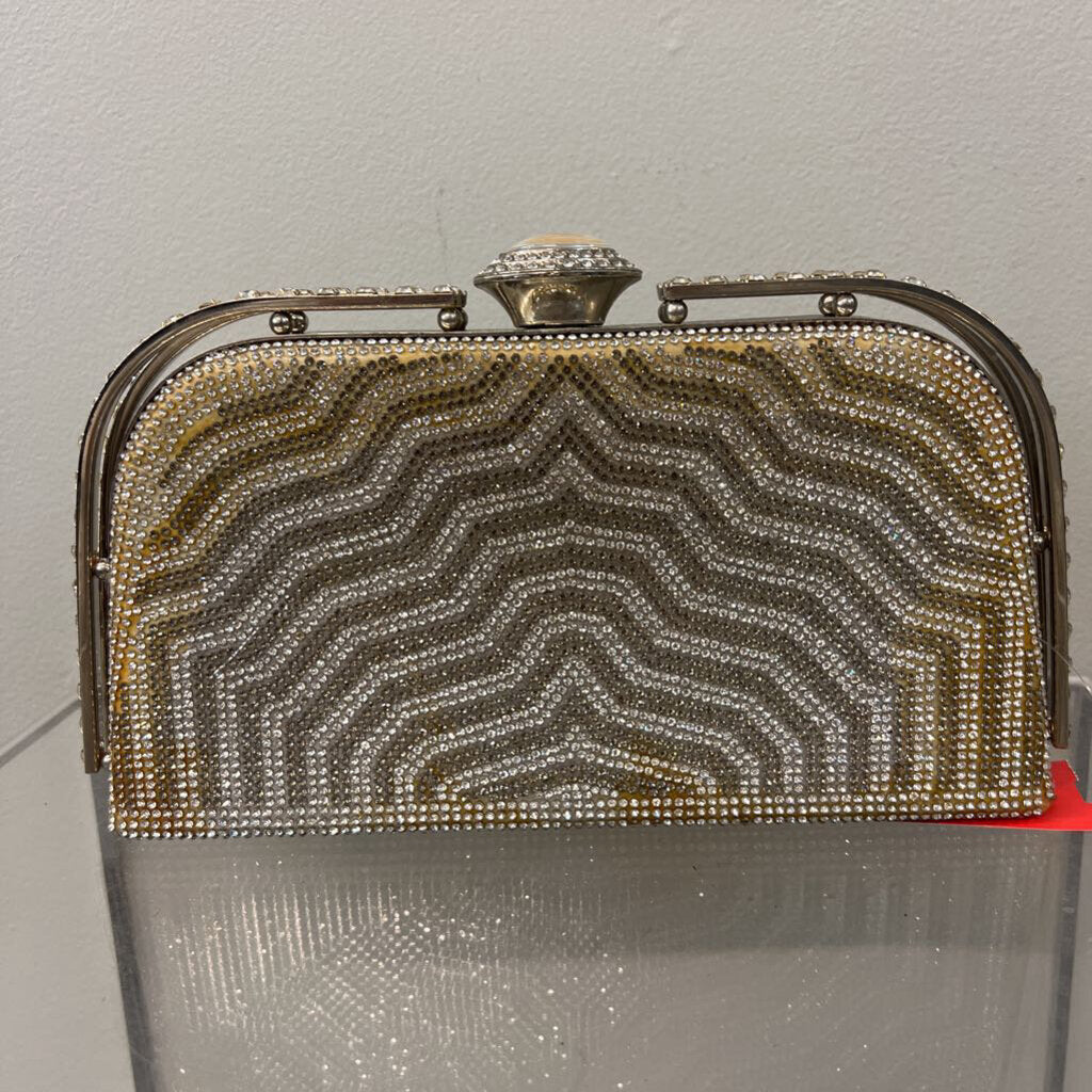 Silver/ Gold Sparkle Clutch Purse