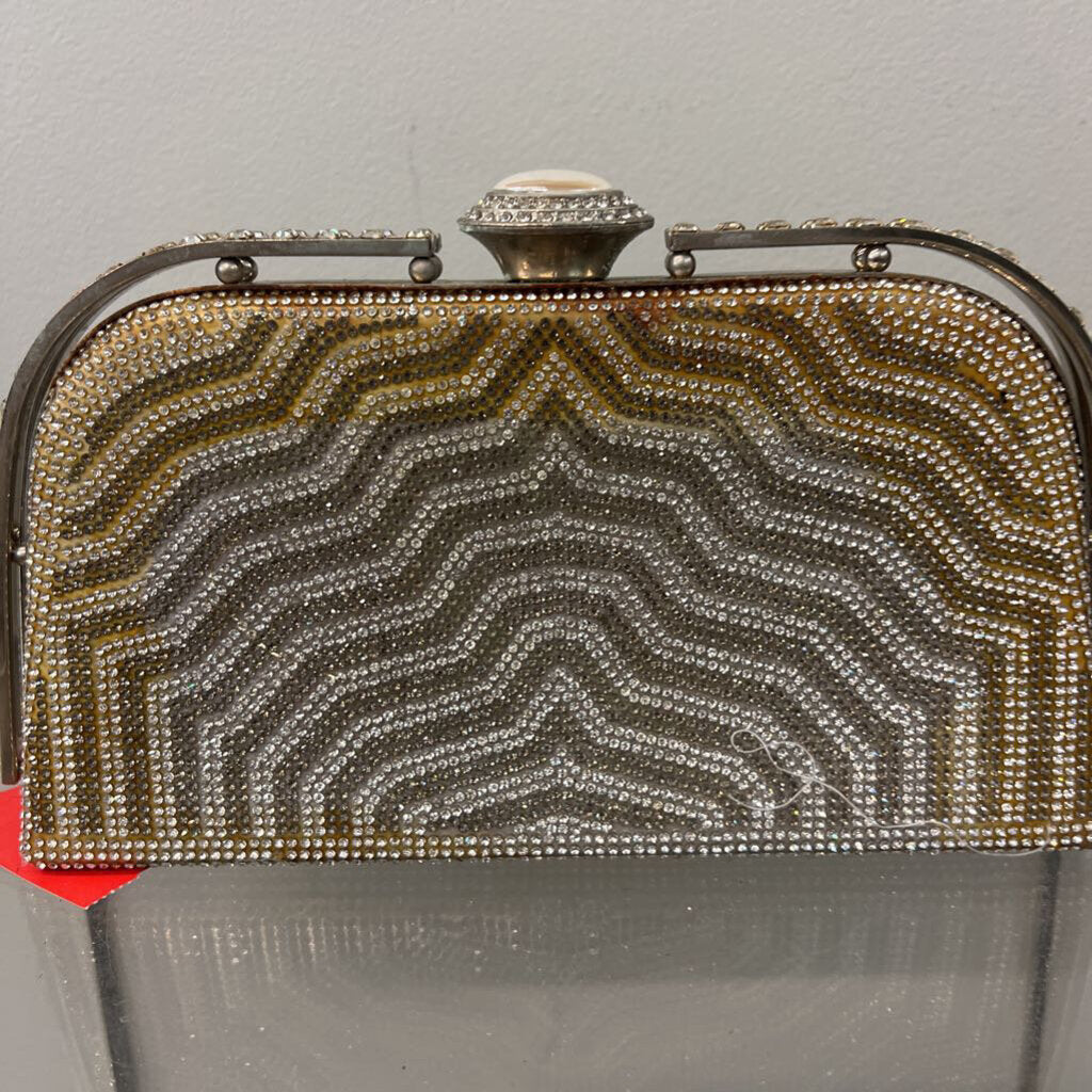 Silver/ Gold Sparkle Clutch Purse