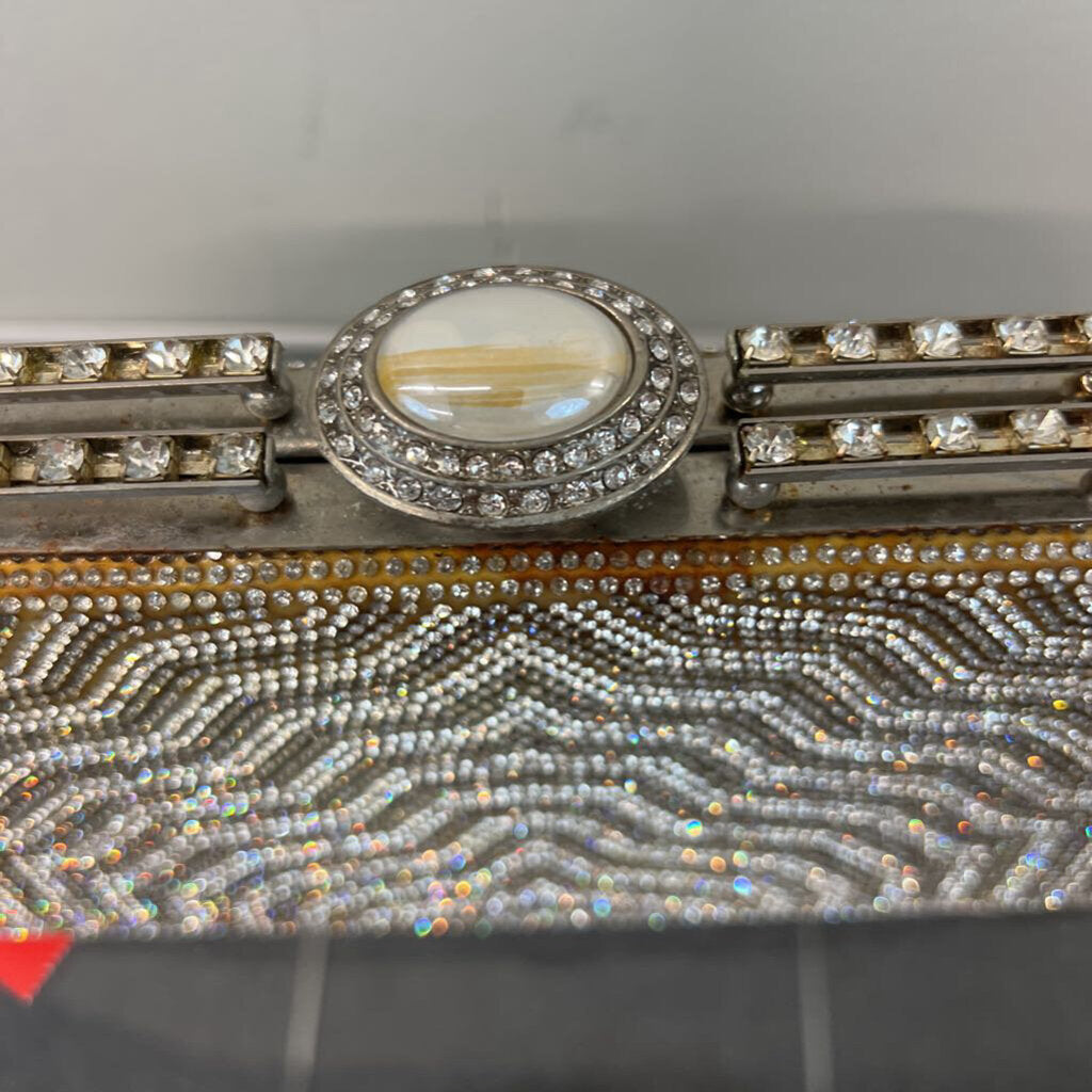 Silver/ Gold Sparkle Clutch Purse