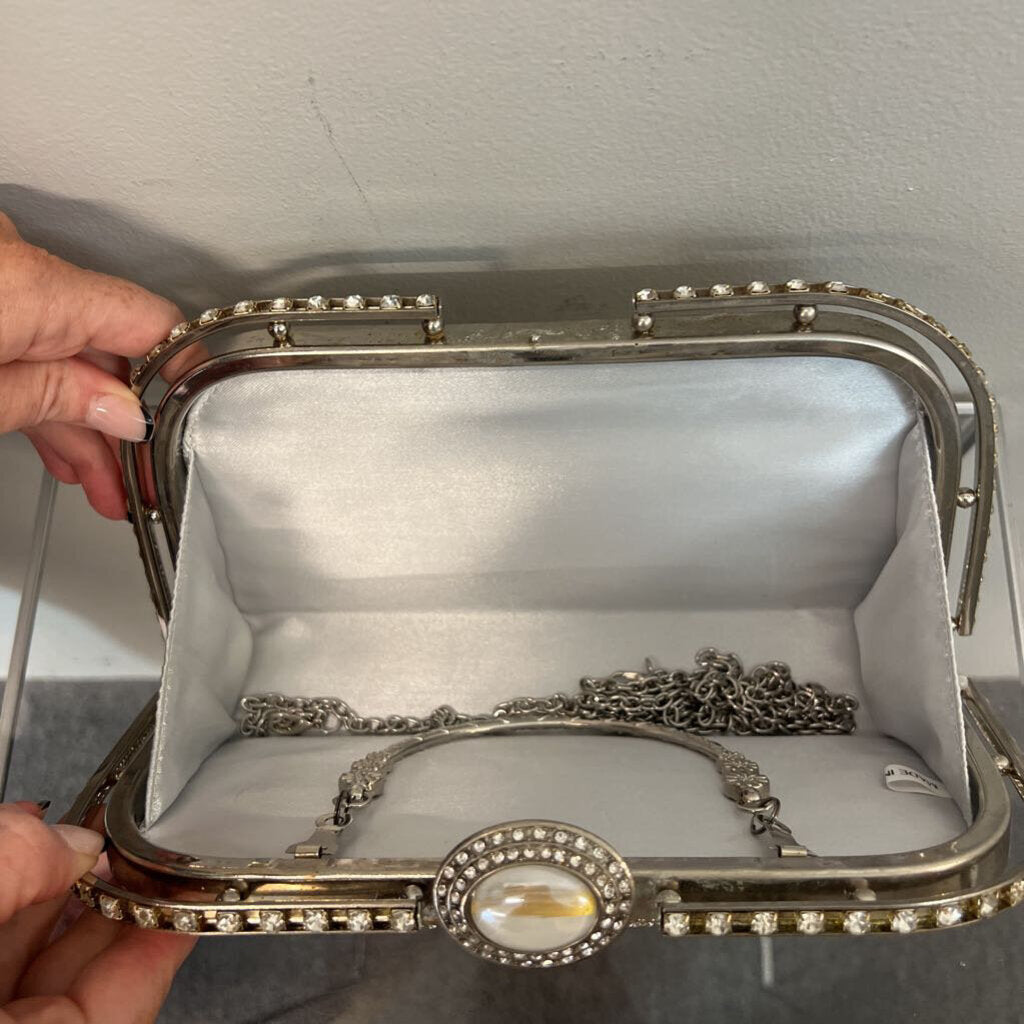 Silver/ Gold Sparkle Clutch Purse