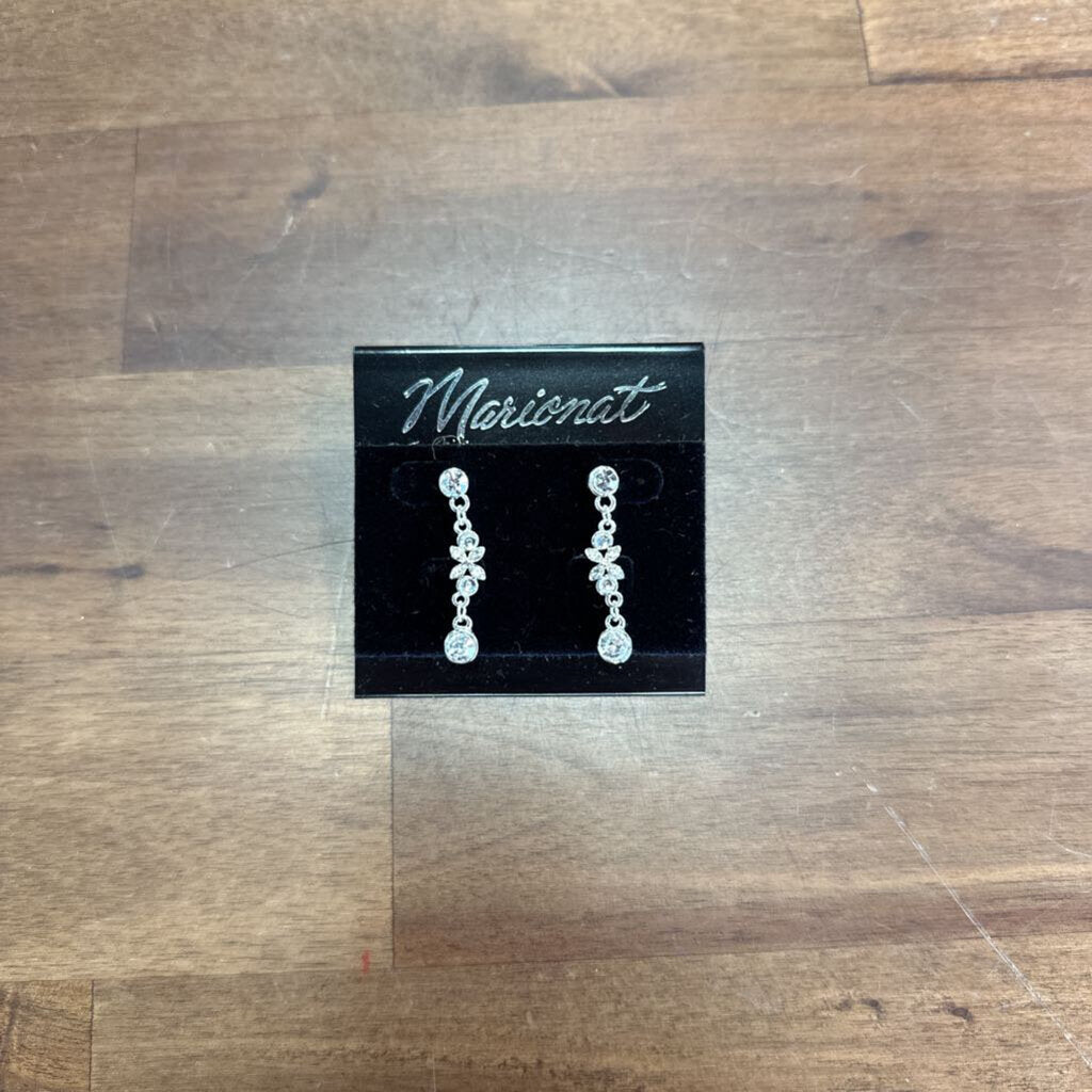 Marionat Rhinestone Drop Earrings