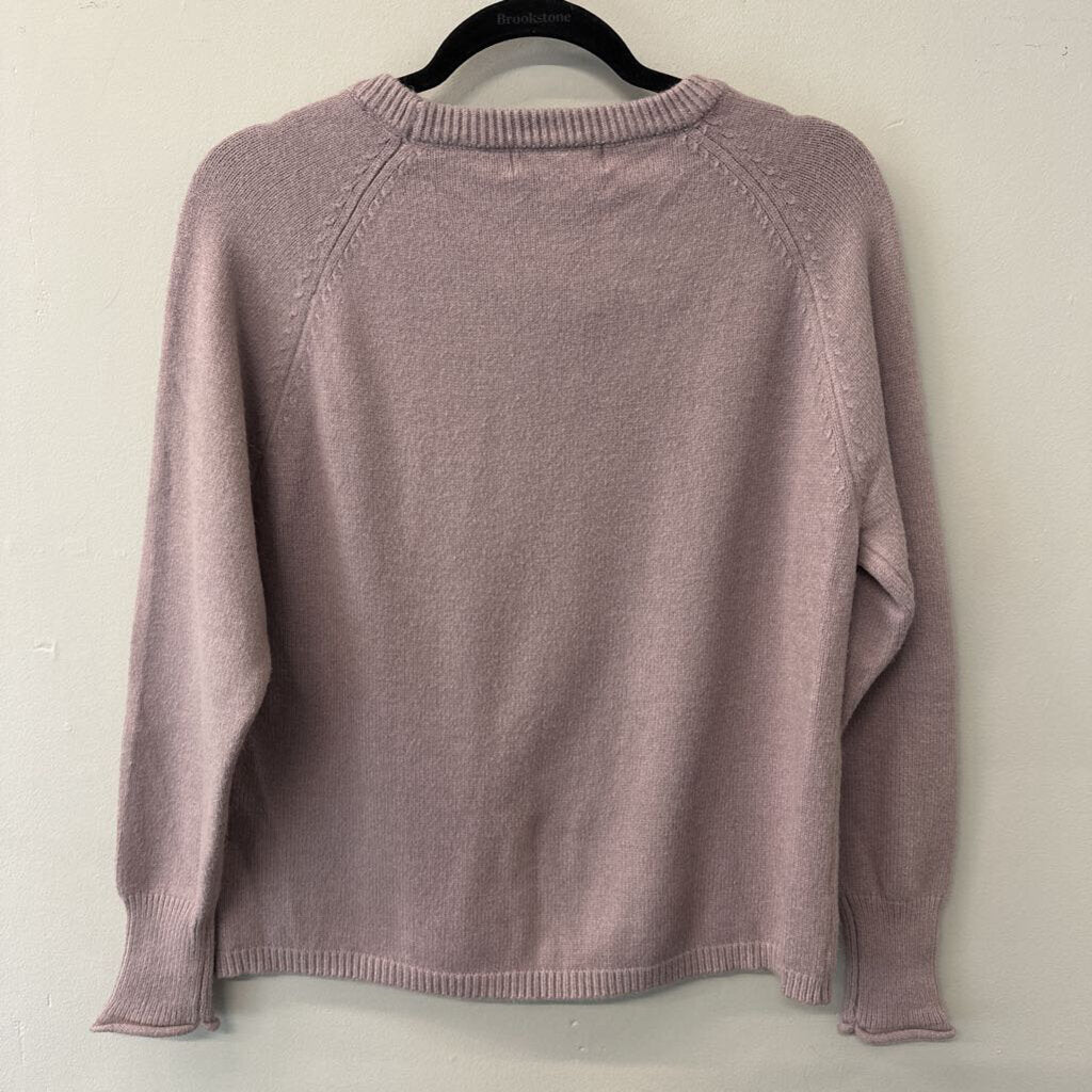 Philosophy Crewneck Rolled Sleeve Sweater Extra Small