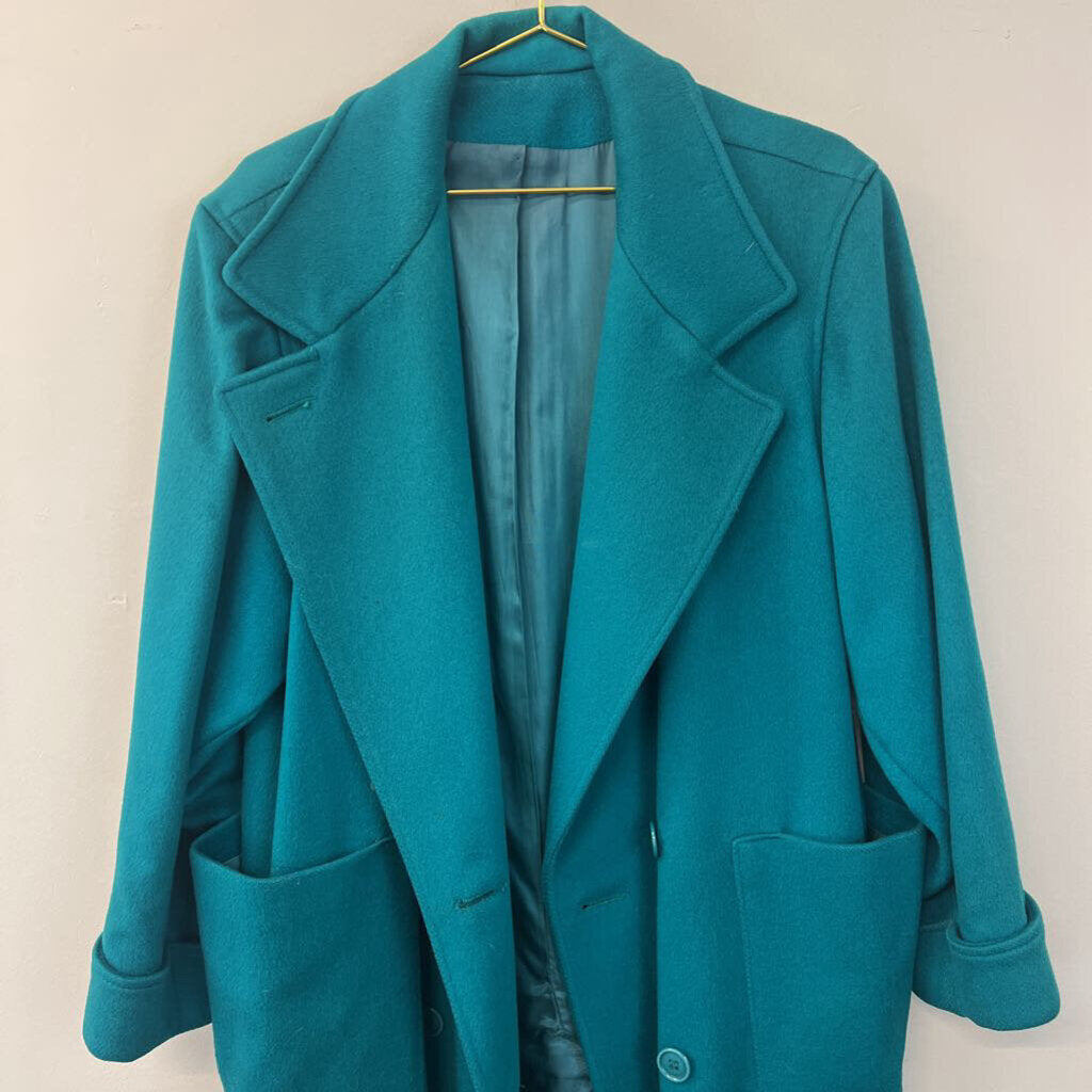 Vintage Paul Levy Double Breasted Wool Coat Large