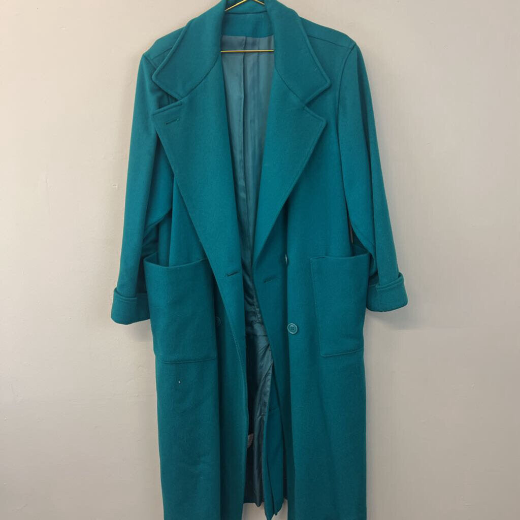 Vintage Paul Levy Double Breasted Wool Coat Large