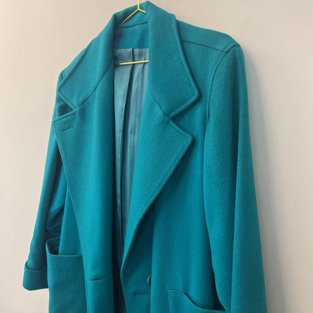 Vintage Paul Levy Double Breasted Wool Coat Large