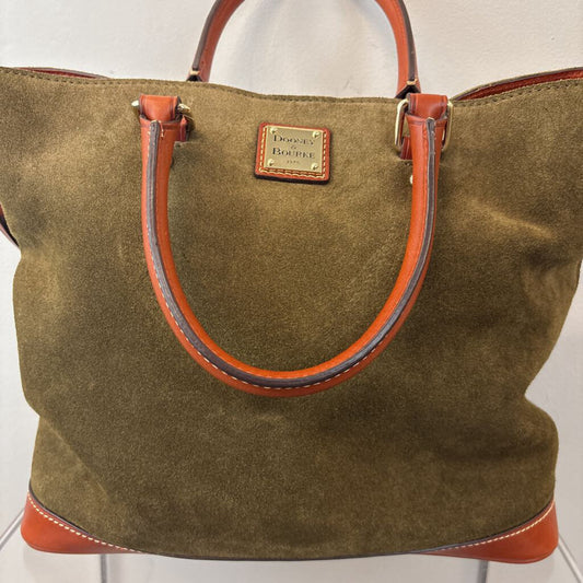 Dooney and Bourke Suede Olive Purse