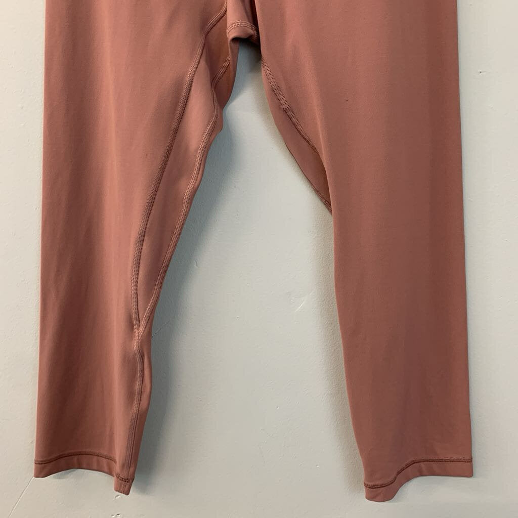 Lululemon Mauve Pink Cropped Leggings 8