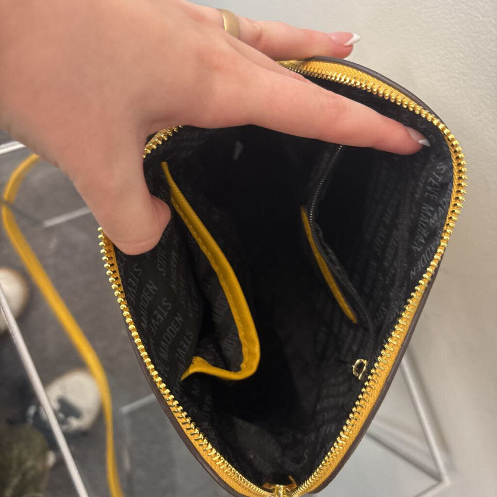 Steve Madden Small Yellow Crossbody Purse