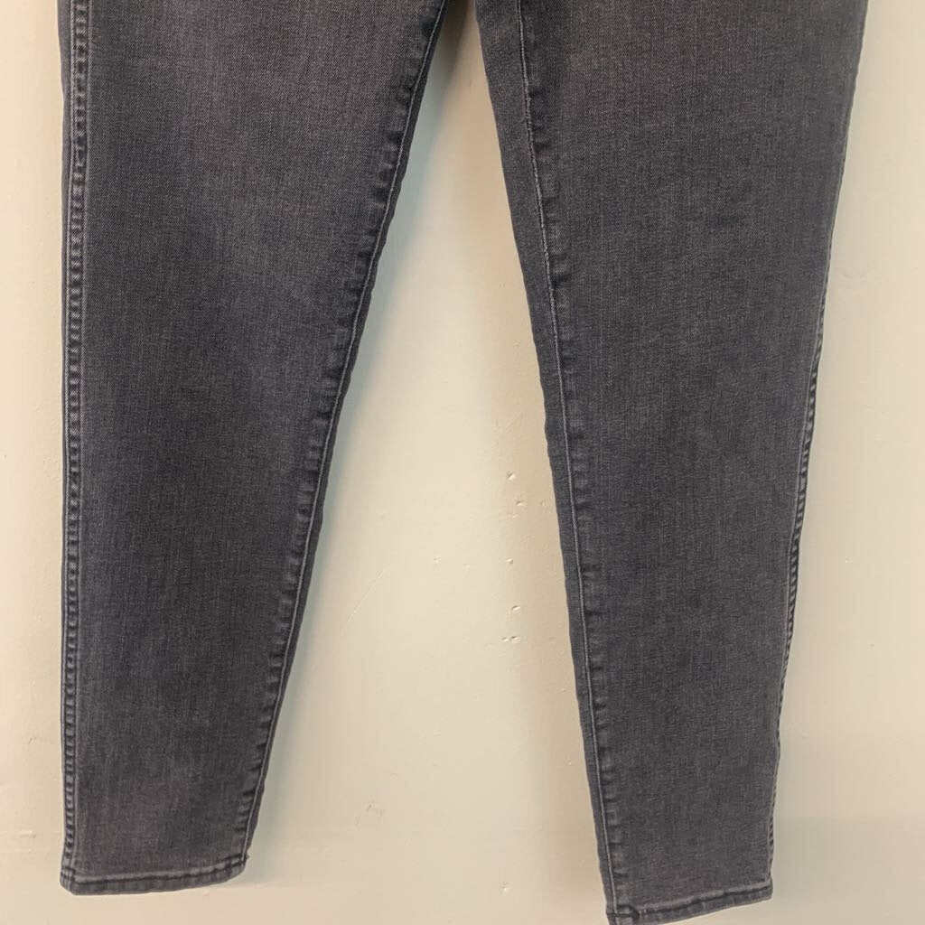 Madewell Black 10" High Rise Skinny Jeans 30