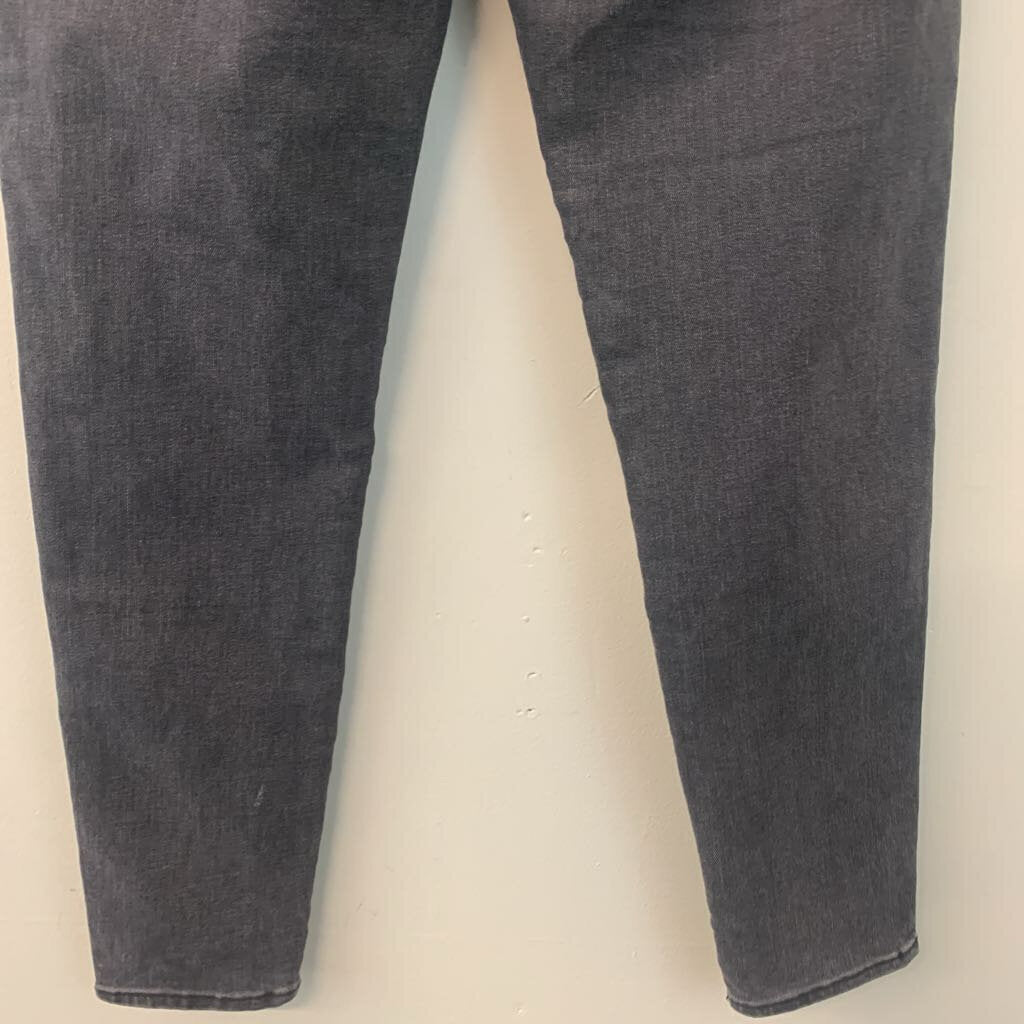 Madewell Black 10" High Rise Skinny Jeans 30